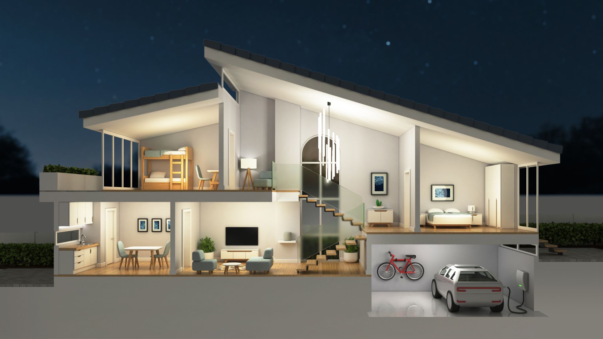 3D visualization of home