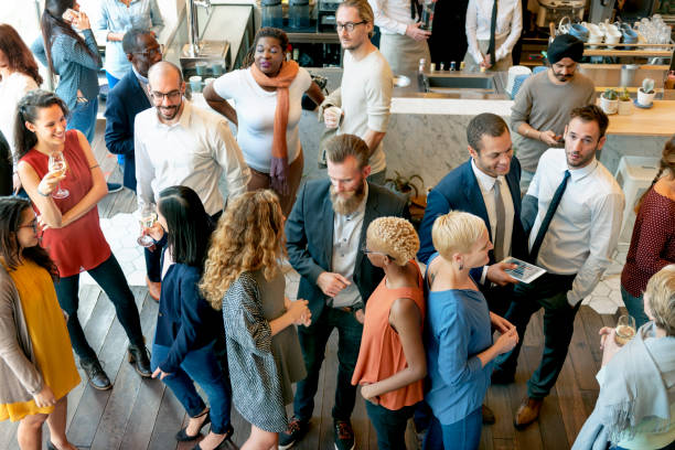 Party People Communication Talking Happiness Concept