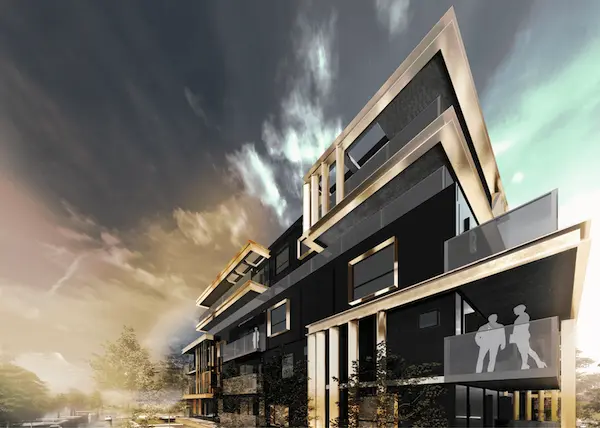 oak & 67th residential/office space arno matis architecture