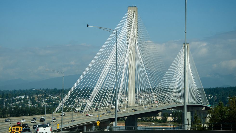 City of Surrey 4 Port Mann Bridge between surrey and vancouver