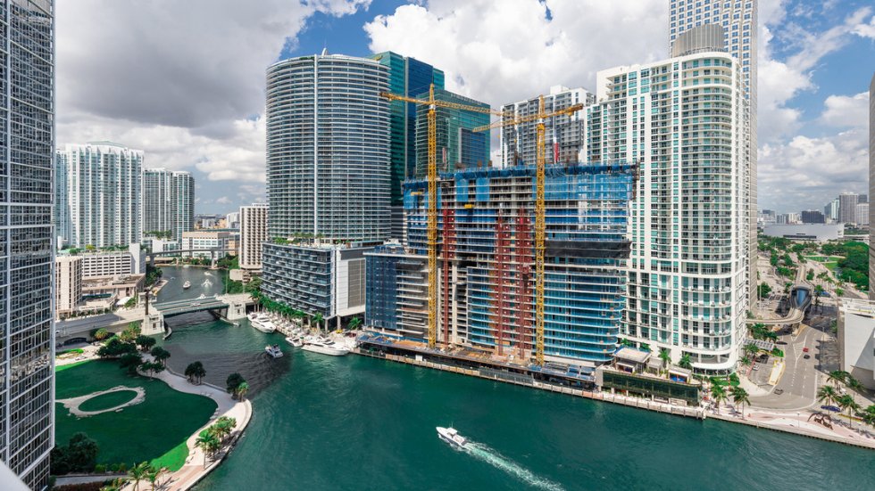 brickell key miami construction