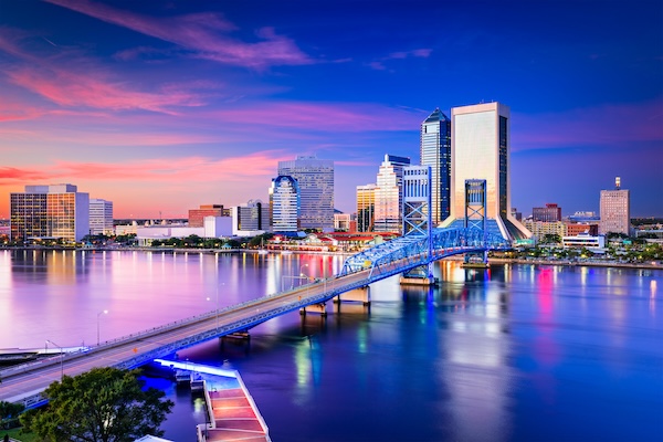 The Jacksonville, Florida Riverfront