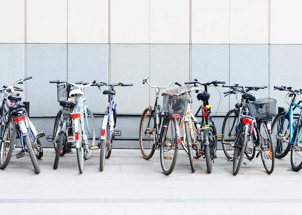 bikes and bicycle parking