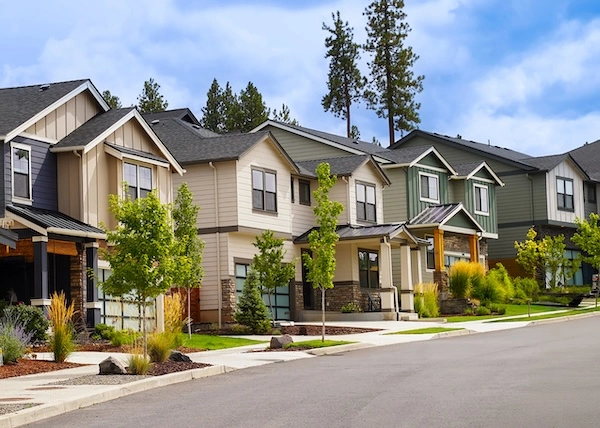 recent housing construction in bend, Oregon