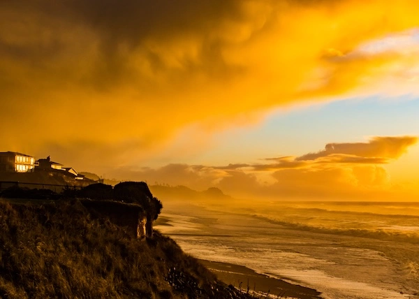 coastal view at Gleneden Beach, Oregon