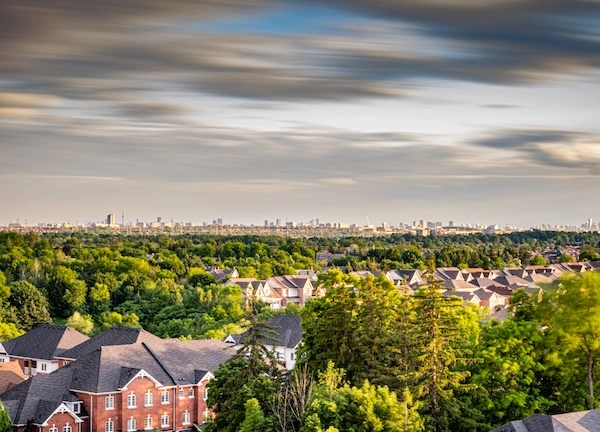 Markham, Canada (with downtown Toronto visible in the background)